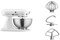 KitchenAid 5KMT221EER 1, Edelstahl