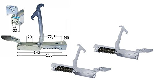 COMPATIBILE CON 931330461 ORIGINALE CERNIERA CERNIERE PORTA FORNO 2 PZ ALFA E ALTRE C 39