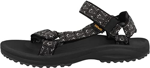 Teva 1017419 Hombre Sandalias de Punta Descubierta, Negro (Bamboo Black Bmblc), 45.5 EU