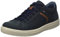 Jomos Herren Rallye Sneaker, Nachtblau/Cognac, 45 EU Weit