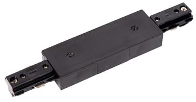 LUCIDE TRACK Alimentazione - Sistema ferroviario monofase/Illuminazione su binario - Doppio - Nero (Estensione)