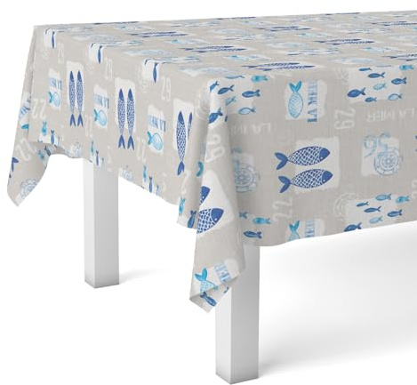 Martina Home Mantel Hule Fish Único 100X140 CM