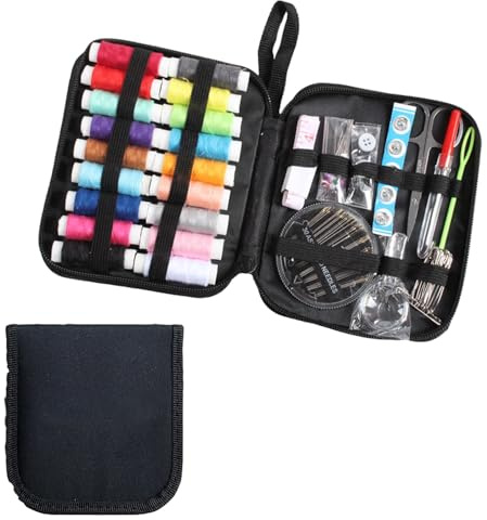 Needle and Thread kit, Gifts for Mum Grandma, Mini Sewing Kit Travel with Sewing Accessories for Home, Traveler, Adults, Beginner, Emergency, Birthday Gifts for Women Men Girls