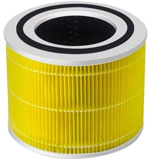 ZGHQHCDRH Ersatzfilter, Kompatibel Mit Levoit, Luftreiniger Core 300S, Kompatibel Mit Levoit, Core 300S Filter P350 Filterzubehör(Yellow)