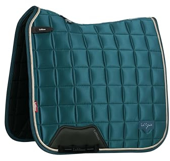LeMieux Loire Dressage Square - Equestrian Saddle Pad - High Wither - Jungle - Large