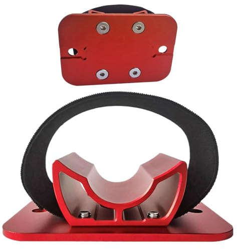 Supporto per auto bici - 108 x 75 x 35 mm supporto per ruota posteriore in nylon in lega di alluminio | Portabiciclette da tetto per forcella ruota | Supporto per bicicletta per portapacchi auto, nero