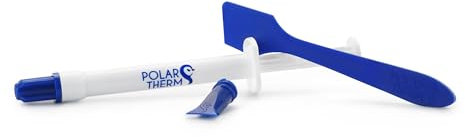 Polartherm X-10 by Thermal Grizzly - 2 Gramm CPU-Wärmeleitpaste für CPU & GPU - sehr hohe Wärmeleitfähigkeit, Lange Haltbarkeit, Nicht leitendes Wärmeleitfett - Wärmeleitpaste Kit mit Spatel