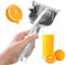 Lunaanda Zitronenpresse, Zitruspresse Edelstahl Saftpresse Manuelle Handpresse Limettenpresse Orangenpresse Robuste Fruchtsaftpresse für Zitronen, Orangen, Limetten, Granatäpfel, Lemon Squeezer