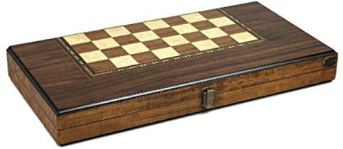 Large Championship Tournament Size Helena Backgammon Set Wooden Board Game With Backgammon Pieces Urban 20 Inch