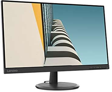 Lenovo C24-25 - Monitor Gaming de 23.8  FullHD (1920 x 1080 píxeles, 16:9, 75 Hz, 4 ms, 1000:1, puertos VGA + HDMI, 3 lados, sin bordes), color negro