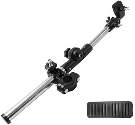 Hsthe Sea Porte-Parapluie pour Fauteuil Roulant, Poussette pour Fauteuil Roulant, Fixation de Parapluie de vélo, Support de Barre de poignée, connecteur de Support de Pince