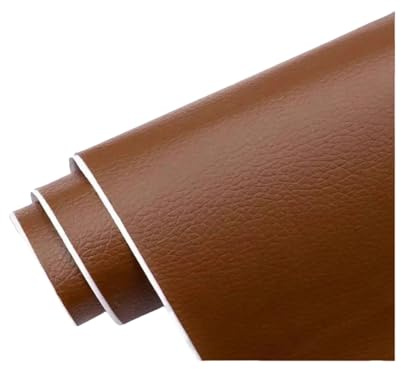 Pelle Adesiva Per Riparazioni Toppa Per Riparazione Pelle, Kit Per Riparazione Strappi In Pelle, Tagliabile, Tappezzeria, Toppe Adesive Per Divani, Sedili Auto, Mobili, Divani(Coffee Brown,39x54in)