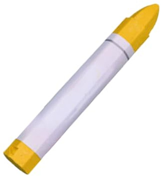 Matita per pneumatici – Penna di marcatura automobilistica bianco giallo – Pesce pioggia auto pneumatici graffiti – base olio per pittura pneumatici soluzione di riparazione rapida per riparazioni