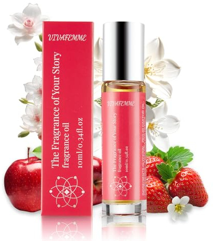 VivaFemme Pheromones Perfumes for Women, Long Lasting Roll On Perfume Oil, Travel Size to Amplify Your Charm and Boost Social Interactions, Attract Men with Our Premium Cologne Perfume Oil
