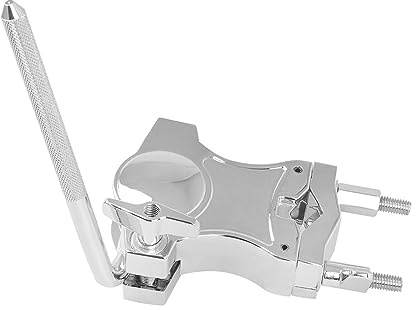 Pince de support de tambour, support de montage pour tambour en métal, clip d'extension, matériel de tambour, pièces d'instruments, support réglable, pince à tambour, pince d'extension de tambour,