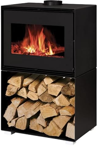 INTERSTOVES - Poêle À BOIS MATTEO 10 | BÛCHES 50CM - Noir
