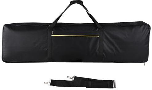 FUNFANG Keyboard-Tasche, Tastatur-Tragetasche für 88-Tasten-Elektronisches-Klavier, Oxford-Stoff, tragbare Hülle mit Griff