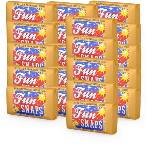 1000x Knallerbsen Fun Snaps für Knallvergnügen für Silvester - Knallteufel für Jugendliche und Kinder geeignet