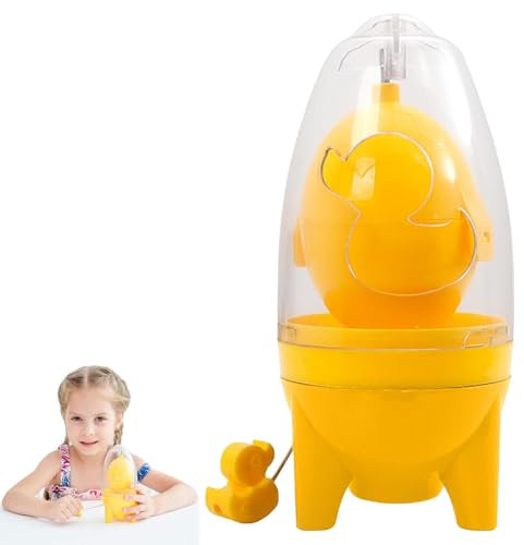 Egg Spinner Scrambler, Portable Egg Stirrer For Jammer Eggs, Kitchen Gadgets White Egg Yolk Portable Blender For Mixing Golden Egg Spinner With Slicer And Cord