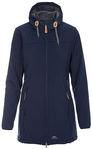 Trespass Womens Softshell Jacket Water Resistant Windproof Outdoor Coat Kristen