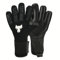 FEARLESS GOALKEEPERS Wolf X Torwarthandschuhe – Atmungsaktive Fußballhandschuhe mit Perfektem Grip und Fingerschutz für Kinder & Herren, Negativschnitt (11, Black)