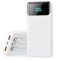 Power Bank 26800mAh, Powerbank USB C mit Kabel 25W PD+QC4.0 Schnelles Laden Externe Handyakkus Schnellladen Tragbares Ladegerät mit LED Display 5 Ausgängen Kompatibel mit iPhone 16/15, Samsung usw
