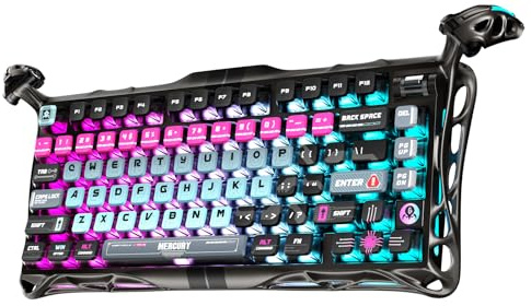 GravaStar V75 PRO speltangentbord med halleffekt – cyberpunk