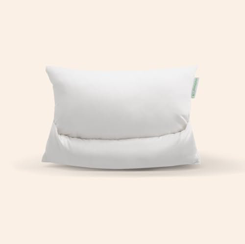 mySheepi Kopfkissenbezug aus ägyptischer Baumwolle, Kissenbezug Seitenschläferkissen, Kissenhülle Nackenkissen, Ultra weiche und atmungsaktive Kissenbezüge für Nackenrolle Kissen, 60 x 40 cm