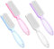 WLLHYF 4 cepillos de uñas con mango para limpiar las uñas, cerdas suaves, 4 colores, herramientas de manicura, kit de cepillo para uñas y dedos de los pies