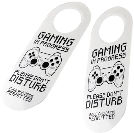 Cintre Jeu en Cours Lot 2 pour Les Décors Salle Jeu Ne Pas Déranger Les Aliments Les Boissons Autorisés Panneau Chambre À Coucher