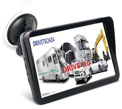 großes 9 Zoll Navigationsgerät Drive-9.0 Display Touchscreen PKW LKW lebenslange Kartenupdates