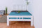 Jugendbett Easy Premium Line K8, 120 x 200 cm Buche Vollholz massiv weiß lackiert