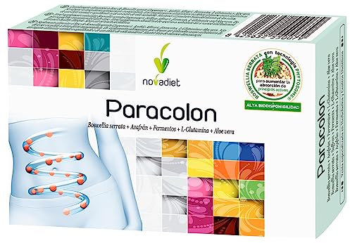NOVADIET PARACOLON 15cap.veg. – complément alimentaire sous forme de gélules, contribue au fonctionnement normal de l’organisme au quotidien, boîte de 15 gélules et facilite la prise en charge de votr