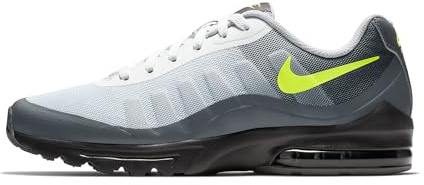 NIKE Men's Nike Air Max Invigor Basketball Shoe, Multicolour Black Volt Dark Grey Cool Grey 000, 8 UK