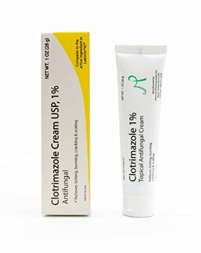 Mohnark Clotrimazole Cream USP, 1% Topical Antifungal Cream, Treats Athlete's Foot | Jock Itch Cream | Ringworm Cream