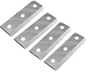 GARDENBEAUT Ersatzklingen für Holzhäcksler und Mulcher, 2er-Set (4 Stück)