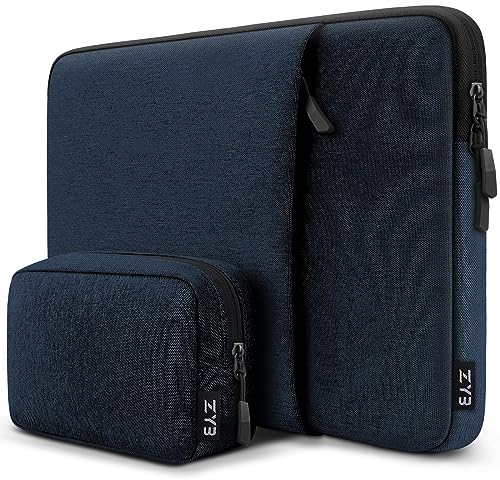 15,6 Zoll Laptoptasche Laptophülle,ZYB Sleeve Wasserdicht Hülle Laptop Tasche 15.6 für 15 Zoll Notebook Lenovo Thinkpad Ideapad HP Acer Dell Surface Laptop,2025-2019 MacBook PRO 16 M4-M1-Blau