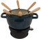 Cosy & Trendy Fondue Set Fontestic, für 6 Personen, ø 18 cm, rostbraun (Green Heron)