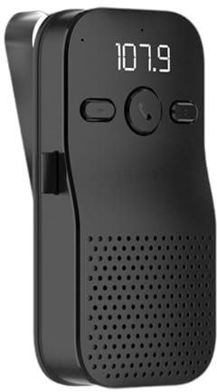 Ronyme Kit de Manos Libres para Coche con Altavoz Bluetooth 5.4 de Alta Calidad Y Alto Volumen