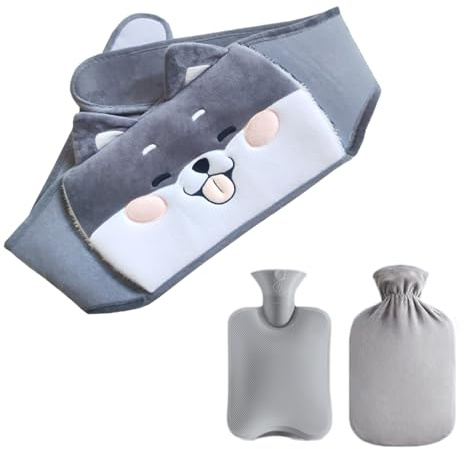 Wärmflaschen Gürtel Frauen,Hot Water Bottle Belt,Abnehmbare Und Waschbare Wärmflasche,Wärmflasche Gürtel Für Erwachsene, Wärmflaschen Zum Anschnallen Zum Linderung Von Periode, Rücken, Unterleib