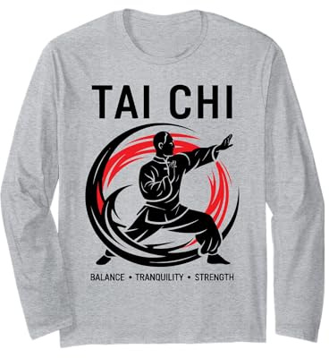 Tai Chi Chuan Chinese Martial Arts Meditation Long Sleeve T-Shirt