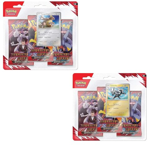 Pokemon TCG: Scarlet & Violet Destined Rivals (SV10) 3-Pack Blister (Random Promo)