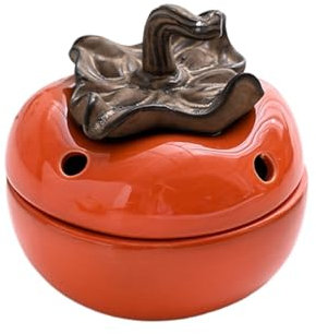 WYBZDA Chef Pot à Oignons Respirant Céramique Pot à Ail avec Couvercle Décoration 3.86in Ail Pot pour Cuisine Caravanes