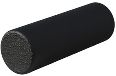 Skumrulle för muskelmassage, gymnastik, yoga, frigöringskolonn, sporträd, fitness (svart 45 cm)