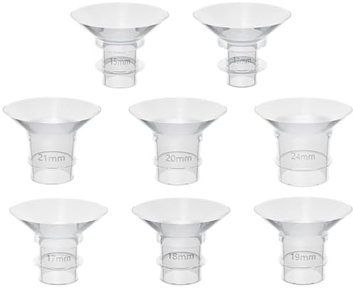 ibasenice Inserts de Bride en Silicone Accessoires Pratiques et Faciles à Remplacer 13 Mm Lot de 8 pour Tire-lait Portable et Électrique pour Allaitement Confortable