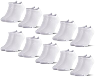 Occulto Calcetines Tobilleros para Niño y Niña 10 Pares (modelo: Mikl)