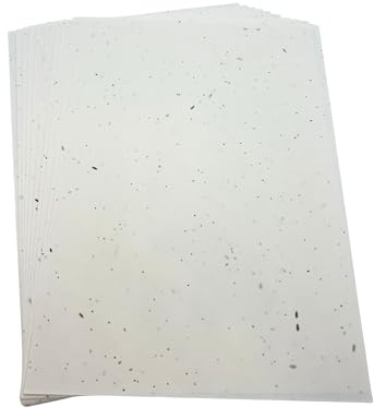 A4 Seeded Craft Printer Paper Wildflower Seeds 120GSM Printable Plantable ECO (10) NATURAL NATION