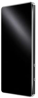 yomoe Lecteur de Musique MP3 Bluetooth avec Touche Tactile Enregistreur Vidéo HiFi/Navigateur/E-Book Sport pour Haut-Parleur Intégré Noir