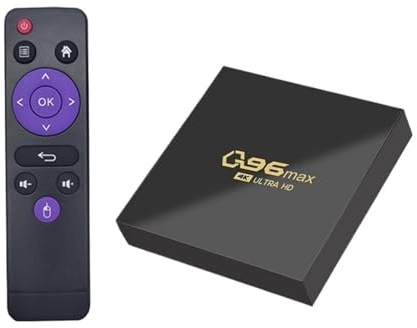 Q96 Max TV-box Android 14 Allwinner H313 Fyrkärnig 64-bitars HD 4K 3D 8 GB 128 GB WiFi 4G Mediaspelare Smart Set Top-box H.265 Iptv.(Q96max4gb64gb)