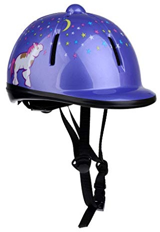 Tubayia 1pc - Casco de equitación para niños, Morado